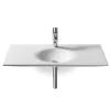 Roca - Kalahari-N Single Bowl Wall Mounted Basin - 1000mm - 1 Tap Hole 1 Roca - Kalahari-N Single Bowl Wall Mounted Basin - 1000mm - 1 Tap Hole -Victorian Plumbing shop 10001thbasinverylarge