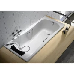 Roca BeCool 1800 X 800mm Rectangular Acrylic Bath With Grips