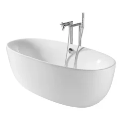 Roca Virginia Acrylic Freestanding Bath With Waste & Overflow (1700 X 800mm)