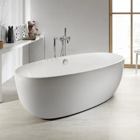 Roca Virginia Acrylic Freestanding Bath With Waste & Overflow (1700 X 800mm) 4 Roca Virginia Acrylic Freestanding Bath With Waste & Overflow (1700 X 800mm) - Image 2