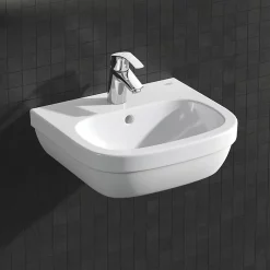 Grohe Euro Ceramic 450mm 1TH Wall Hung Basin -Victorian Plumbing shop 39324000 d1