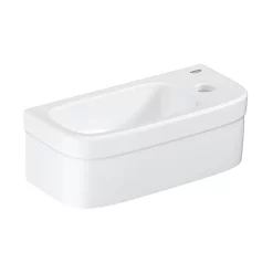 Grohe Euro 370mm 1TH Compact Right Hand Wall Hung Basin -Victorian Plumbing shop 39327000 l