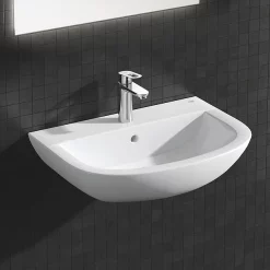 Grohe Bau Ceramic 600mm 1TH Wall Hung Basin -Victorian Plumbing shop 39421000 d2