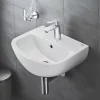 Grohe Bau Ceramic 450mm 1TH Wall Hung Basin 1 Grohe Bau Ceramic 450mm 1TH Wall Hung Basin -Victorian Plumbing shop 39424000 d4