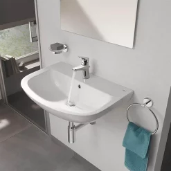 Grohe Bau Ceramic 550mm 1TH Wall Hung Basin -Victorian Plumbing shop 39440000 d1n
