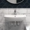 Grohe Bau Ceramic 600mm Complete Basin Package (Tap + Waste Included)