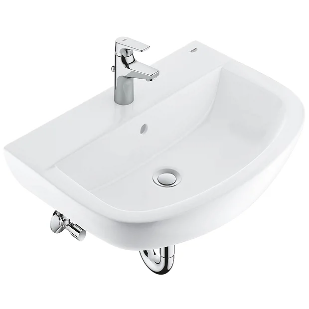 Grohe Bau Ceramic 600mm Complete Basin Package (Tap + Waste Included) 4 Grohe Bau Ceramic 600mm Complete Basin Package (Tap + Waste Included) - Image 2