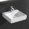 Grohe Cube Ceramic 500mm 1TH Wall Hung Basin 2 Grohe Cube Ceramic 500mm 1TH Wall Hung Basin -Victorian Plumbing shop 3947400h d1