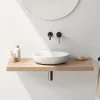Grohe Essence 450mm Round Counter Top Basin -Victorian Plumbing shop 3960900h d2