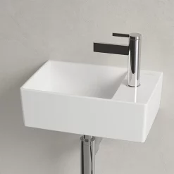 Villeroy & Boch Villeroy And Boch Memento 2.0 400 X 260mm 1TH Wall Hung Basin -Victorian Plumbing shop 43234001 d2