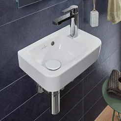 Villeroy & Boch Villeroy And Boch O.novo Compact 360 X 250mm 1TH Handwash Basin -Victorian Plumbing shop 43433601 d1
