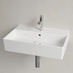 Villeroy & Boch Villeroy And Boch Memento 2.0 1TH Wall Hung Basin -Victorian Plumbing shop 4a226001 d1