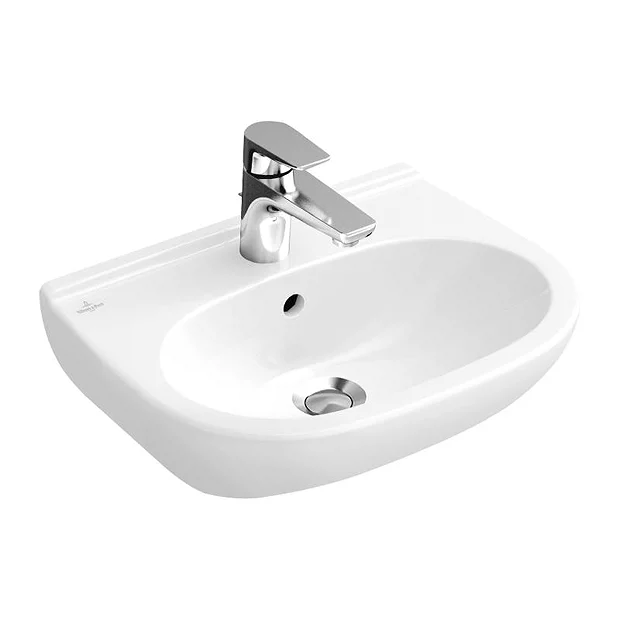 Villeroy & Boch Villeroy And Boch O.novo Compact 550 X 370mm 1TH Handwash Basin 3 Villeroy & Boch Villeroy And Boch O.novo Compact 550 X 370mm 1TH Handwash Basin
