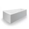 Duravit No.1 Trapezoidal Bath + Support Feet (Right Hand) -Victorian Plumbing shop 700509000000000 d2