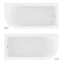 Victorian Plumbing Appleby 1550 Roll Top Shower Bath + Antique Brass Leg Set