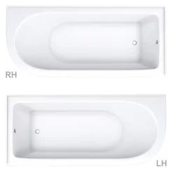 Victorian Plumbing Appleby Grey 1700 Roll Top Shower Bath + Chrome Leg Set -Victorian Plumbing shop ap1700bgry new detail1