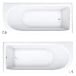 Victorian Plumbing Appleby 1700 Roll Top Shower Bath + Antique Brass Leg Set