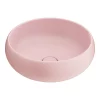Arezzo Round Counter Top Basin (360mm Diameter - Matt Pink) -Victorian Plumbing shop az113mp d4