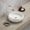 Arezzo Round Counter Top Basin (420mm Diameter - Gloss White)