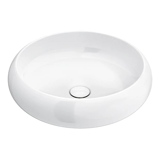 Arezzo Round Counter Top Basin (420mm Diameter - Gloss White) 4 Arezzo Round Counter Top Basin (420mm Diameter - Gloss White) - Image 2