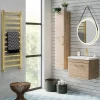 Arezzo Cube Brushed Brass 1200 X 500 Heated Towel Rail -Victorian Plumbing shop az125bbsq d4