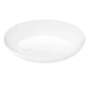 Arezzo 1600 X 855 Matt White Solid Stone Curved Single Ended Bath -Victorian Plumbing shop az16sbad4n