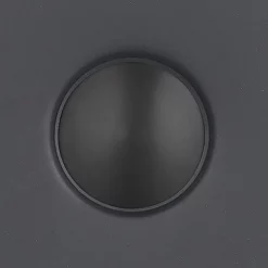 Arezzo Matt Black 360mm Round Stainless Steel Counter Top Basin + Waste 11 Arezzo Matt Black 360mm Round Stainless Steel Counter Top Basin + Waste -Victorian Plumbing shop az360mb d1