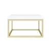 Arezzo 500 Gloss White Stone Resin Worktop With Brushed Brass Wall Mounted Frame 1 Arezzo 500 Gloss White Stone Resin Worktop With Brushed Brass Wall Mounted Frame -Victorian Plumbing shop az5bbfrmgw d1