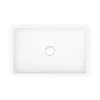Arezzo 600 X 390mm Gloss White Rectangular Counter Top Basin -Victorian Plumbing shop az7813nd3