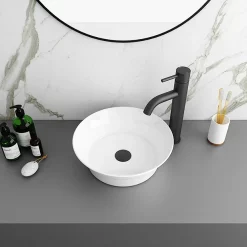 Arezzo Round 355mm Modern Counter Top Basin