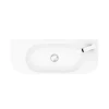 Arezzo 710 X 275mm Curved Wall Hung 1TH Basin 1 Arezzo 710 X 275mm Curved Wall Hung 1TH Basin -Victorian Plumbing shop az78517 n d4
