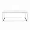 Arezzo 700 Gloss White Stone Resin Worktop With Chrome Wall Mounted Frame