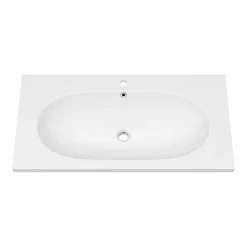 Arezzo 900 Wall Hung Basin With Brushed Brass Towel Rail Frame -Victorian Plumbing shop az9bbfrm d1