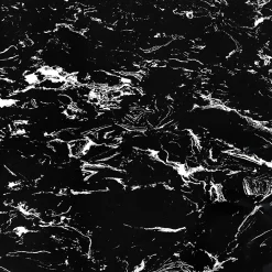 Arezzo 910 Black Marble Effect Worktop With Chrome Wall Mounted Frame