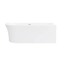 Arezzo 1700 X 750 Modern Curved Corner Bath 12 Arezzo 1700 X 750 Modern Curved Corner Bath -Victorian Plumbing shop azc17 n d4