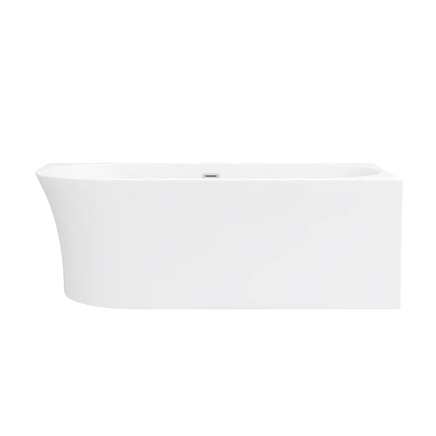 Arezzo 1700 X 750 Modern Curved Corner Bath 7 Arezzo 1700 X 750 Modern Curved Corner Bath - Image 5