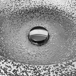 Arezzo Round 430mm Silver Mottled Relief Design Ceramic Counter Top Basin