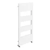 Arezzo White 1200 X 500 Designer Panel Radiator With Towel Rails -Victorian Plumbing shop azr12x5w d3