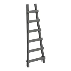 Arezzo Anthracite Leaning Ladder 1600 X 600 Heated Towel Rail 9 Arezzo Anthracite Leaning Ladder 1600 X 600 Heated Towel Rail -Victorian Plumbing shop azr1ant d2