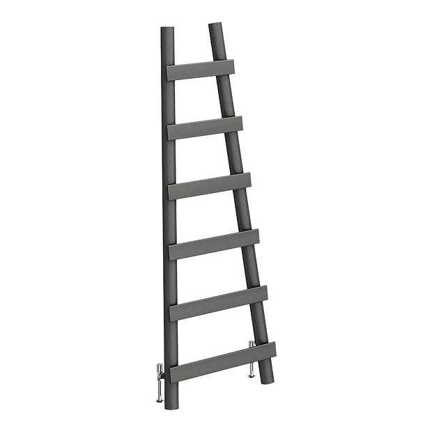 Arezzo Anthracite Leaning Ladder 1600 X 600 Heated Towel Rail 6 Arezzo Anthracite Leaning Ladder 1600 X 600 Heated Towel Rail - Image 4