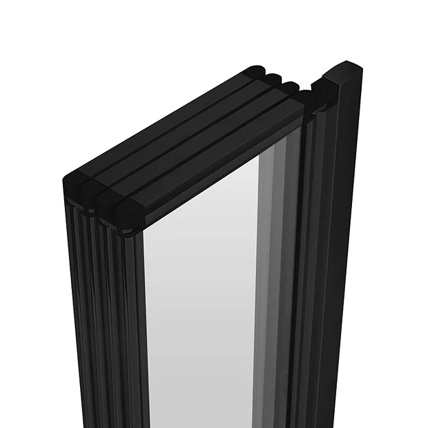 Arezzo Round Single Ended Bath With Matt Black Bi-Fold Screen 7 Arezzo Round Single Ended Bath With Matt Black Bi-Fold Screen - Image 5