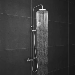 Cruze Bathroom Cruze Shower Bath + Exposed Shower Pack (1700 B Shaped With Screen + Panel) 10 Cruze Bathroom Cruze Shower Bath + Exposed Shower Pack (1700 B Shaped With Screen + Panel) -Victorian Plumbing shop b17bpk1 d2