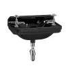 Urlington Bathroom Burlington Jet Black Edwardian 2TH Wall Mounted Cloakroom Basin 1 Urlington Bathroom Burlington Jet Black Edwardian 2TH Wall Mounted Cloakroom Basin -Victorian Plumbing shop b82thjet l