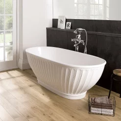 BC Designs Casini Double Ended Freestanding Bath 1680 X 750mm -Victorian Plumbing shop bab035 d1
