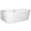 BC Designs Ancora Back To Wall Modern Bath 1640 X 590mm 2 BC Designs Ancora Back To Wall Modern Bath 1640 X 590mm -Victorian Plumbing shop bas055bc d1