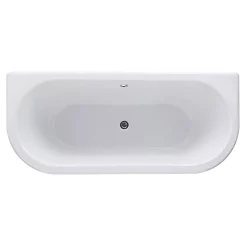 Bayswater Courtnell 1700mm Double Ended Back-To-Wall Freestanding Bath -Victorian Plumbing shop bayb106 d1