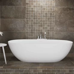 BagnoDesign Koy Bagnoquartz Stone Freestanding Bath 10 BagnoDesign Koy Bagnoquartz Stone Freestanding Bath -Victorian Plumbing shop bdbkoy860ws d2