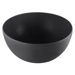 BagnoDesign Matt Black Koy 400mm Round Countertop Basin 10 BagnoDesign Matt Black Koy 400mm Round Countertop Basin -Victorian Plumbing shop bdskoy702mb d1