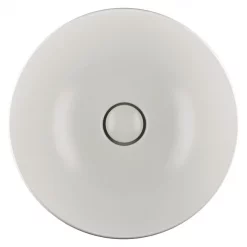 BagnoDesign Matt White Koy 400mm Round Countertop Basin -Victorian Plumbing shop bdskoy702mw d1