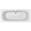 Heritage Bathroom Heritage Dorchester Double Ended 2TH Bath With Solid Skin (1800x800mm) -Victorian Plumbing shop bdw1880d nd1
